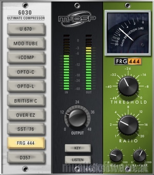 McDSP 6030 Ultimate Compressor Nat. software