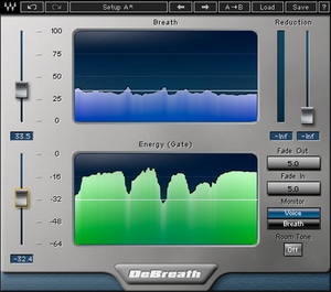 Waves DeBreath software
