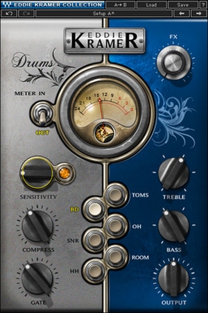 Waves Eddie Kramer Drum Channel software