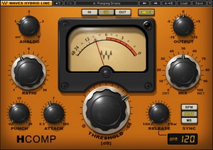 Waves H-Comp Hybrid Compressor software