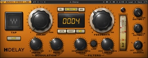 Waves H-Delay Hybrid Delay software