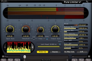 Flux Pure Limiter v3 software