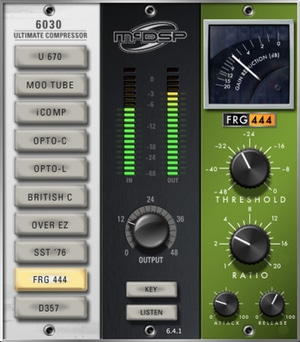 McDSP 6030 Ultimate Compressor HD software
