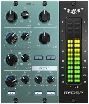 McDSP 4020 Retro EQ HD software