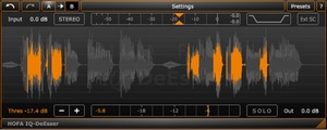 Hofa IQ-Series DeEsser software