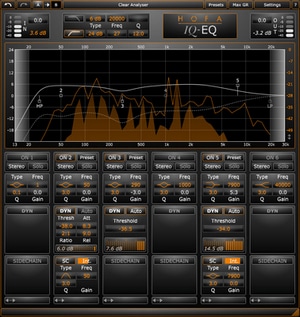 Hofa IQ-Series EQ V3 software