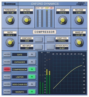 Sonnox Oxford Dynamics Native software