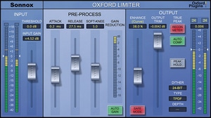 Sonnox Oxford Limiter Native software