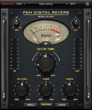 Plug And Mix Digital Reverb software