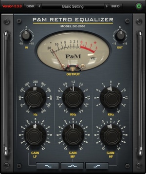Plug And Mix Retro Equalizer software