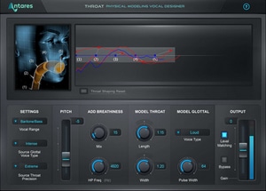 Antares Throat software