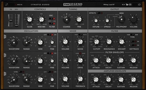 Synapse Audio The Legend software