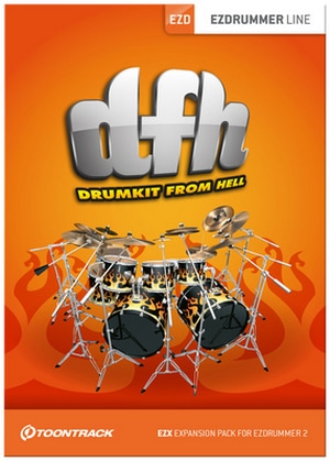 Toontrack EZX Drumkit From Hell software