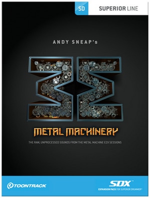 Toontrack SDX Metal Machinery software
