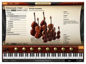 IK Multimedia Miroslav Philharmonik 2 software