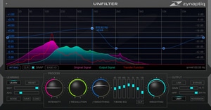 Zynaptiq Unfilter software