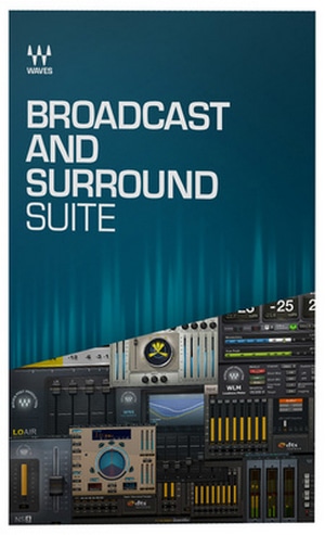 Waves Broadcast and Surround Suite software