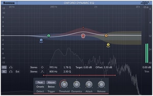 Sonnox Oxford Dynamic EQ Native software