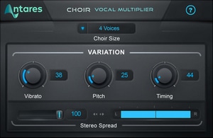 Antares Choir software
