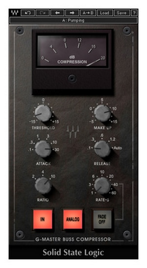 Waves SSL G-Master Buss Compressor software