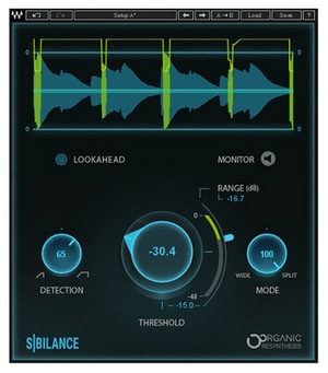Waves Sibilance software