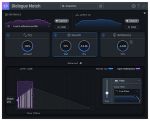 iZotope Dialogue Match EDU software