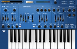 Roland Cloud SH-101 software