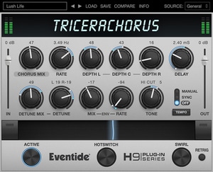 Eventide TriceraChorus software