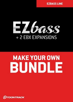 Toontrack EZbass EBX Bundle software