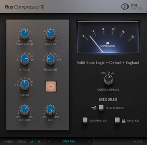 SSL Native Bus Compressor 2 software