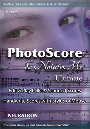Neuratron PhotoScore & NotateMe Ultimate software