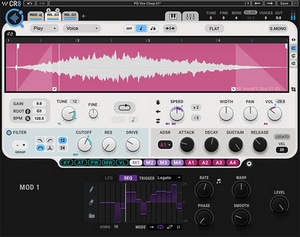 Waves CR8 Creative Sampler software