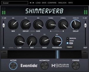 Eventide ShimmerVerb software