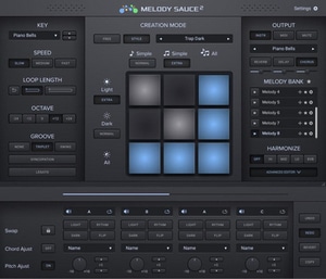 EVAbeat Melody Sauce 2 software