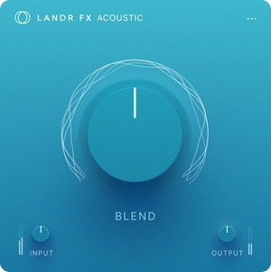 LANDR FX Acoustic software