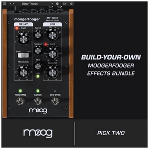 Moog Moogerfooger Custom Bundle 2 software