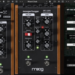 Moog MF-108S Cluster Flux Plugin software