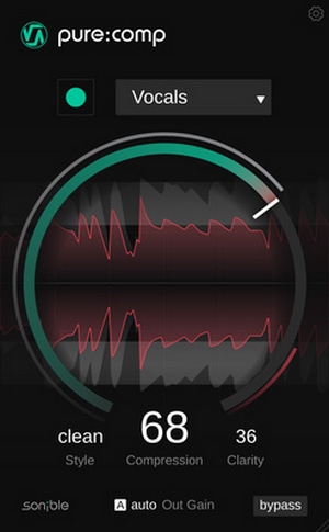 Sonible pure:comp software
