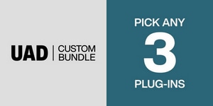 Universal Audio Custom Bundle - Pick Any 3 software