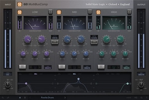 SSL G3 MultiBusComp software